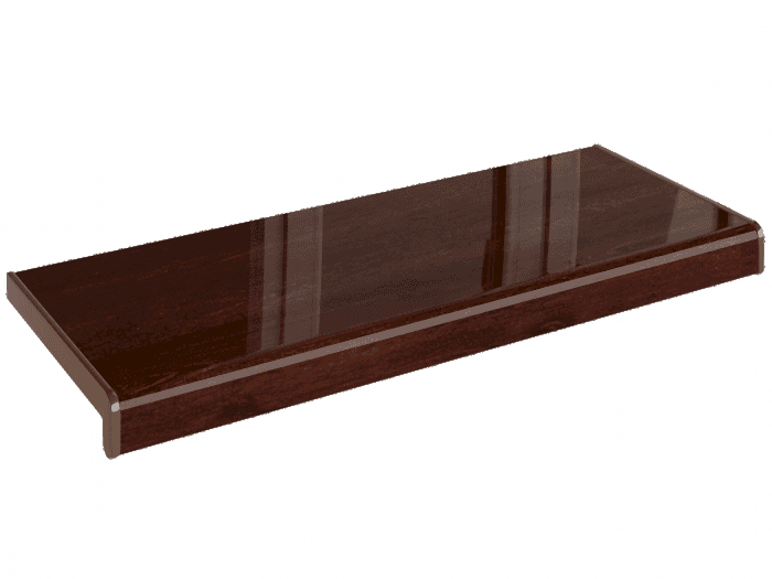 Подоконник Cristallit Махагон глянец